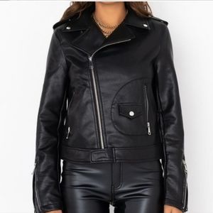 Women's leather Jacket